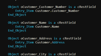 Code sample