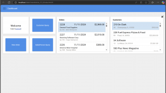 DataFlex 2025 - Customizable Dashboards