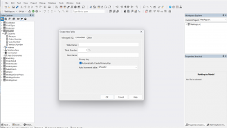 DataFlex 2025 - New Table with Autoincrement