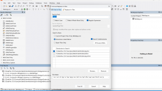 DataFlex 2025 - Studio Find In Files using regex