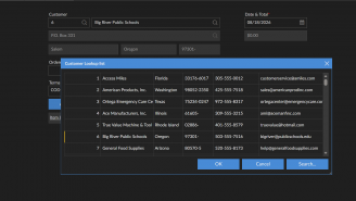 DataFlex 2026 - Modal Dialog In DrillDown